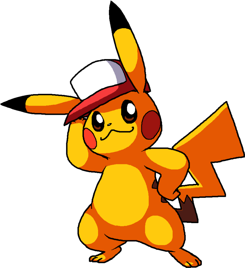 Red Hat Pikachu By Peegeray - Red Hat Pikachu (848x942)