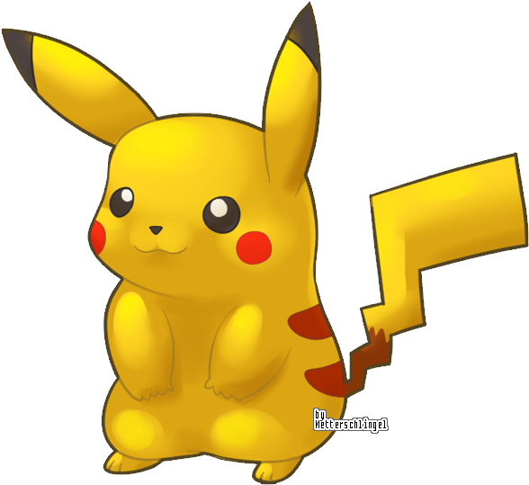 Pikachu By Metterschlingel Pikachu By Metterschlingel - Drawing (600x550)