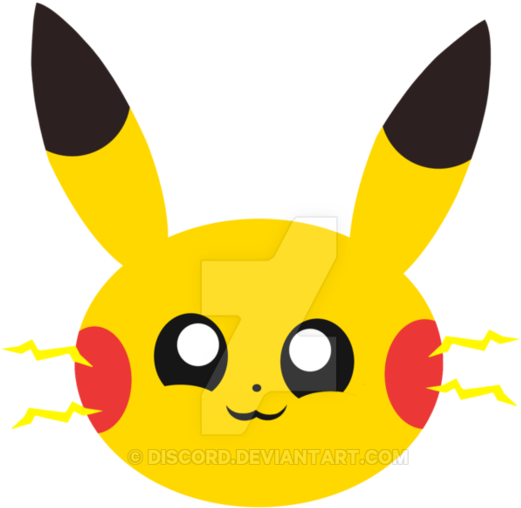 Pikachu By Discord - Pikachu Discord (894x894)