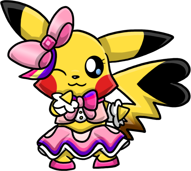 Pikachu Popstar By Heartinarosebud - Pokemon Pikachu Pop Star (742x666)