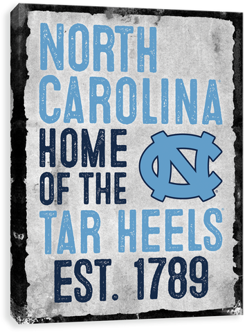 North Carolina Tar Heels Home - Missouri Canvases By Scoreart - Missouri Tigers Home (500x500)