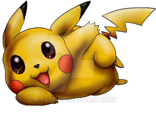 Pika-pikachu By Myaco - Pika (600x424)