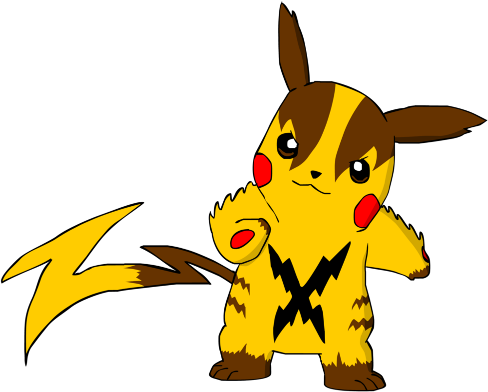My Mega Pikachu Design By Asylusgoji91 - Pokemon Mega Pikachu X (1024x822)