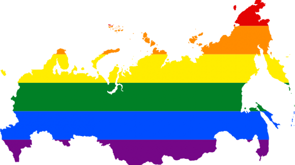 New Russian Law Makes Publication Of Information On - Gay Pride Flag Russia (580x325)