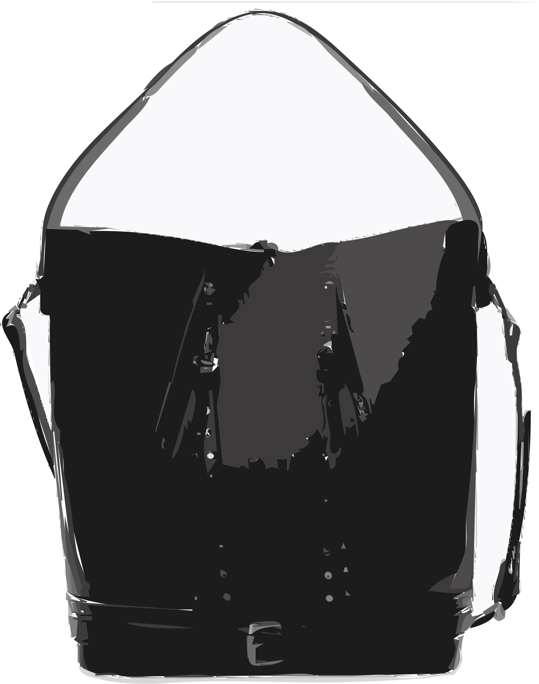 Leather Handbag No Logo & No Background - Solid Soft Zipper Women Bag (1887x2400)