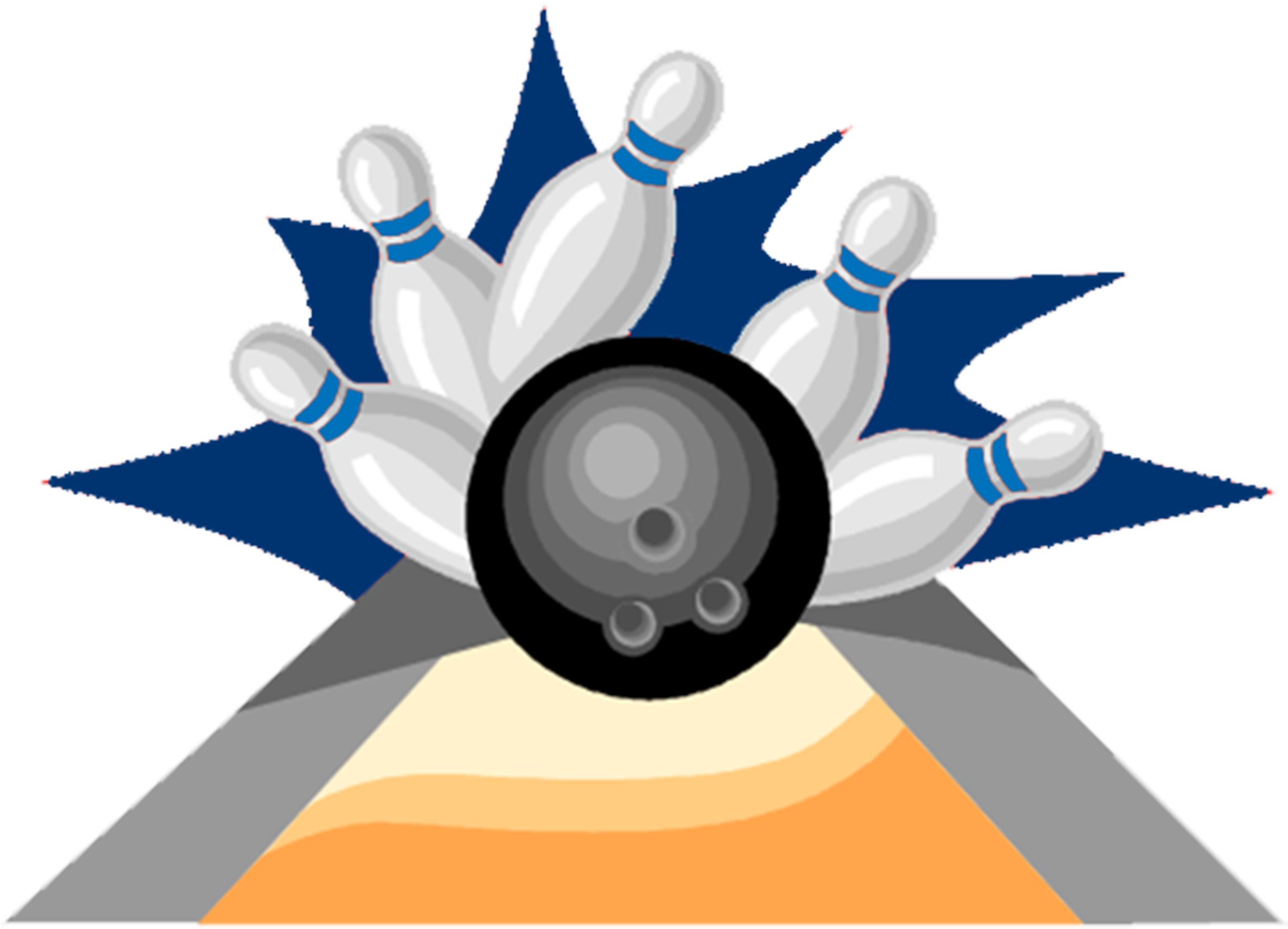 January Bowling Matinee - Bowling Clip Art (2400x1783)