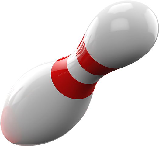 Tenpin Tauranga - Bowling Pins On Transparent (530x491)