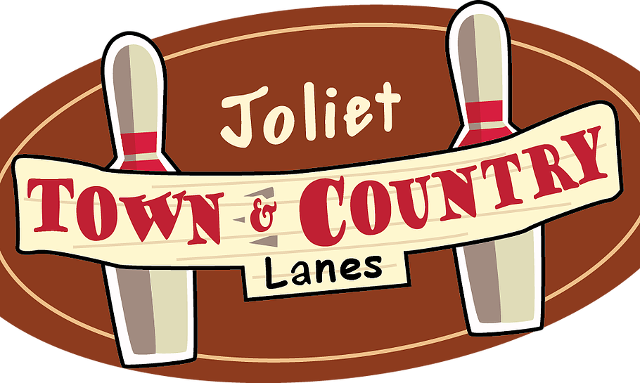 Joliet Town And Country Lanes Logo - Joliet Town & Country Lanes (910x545)