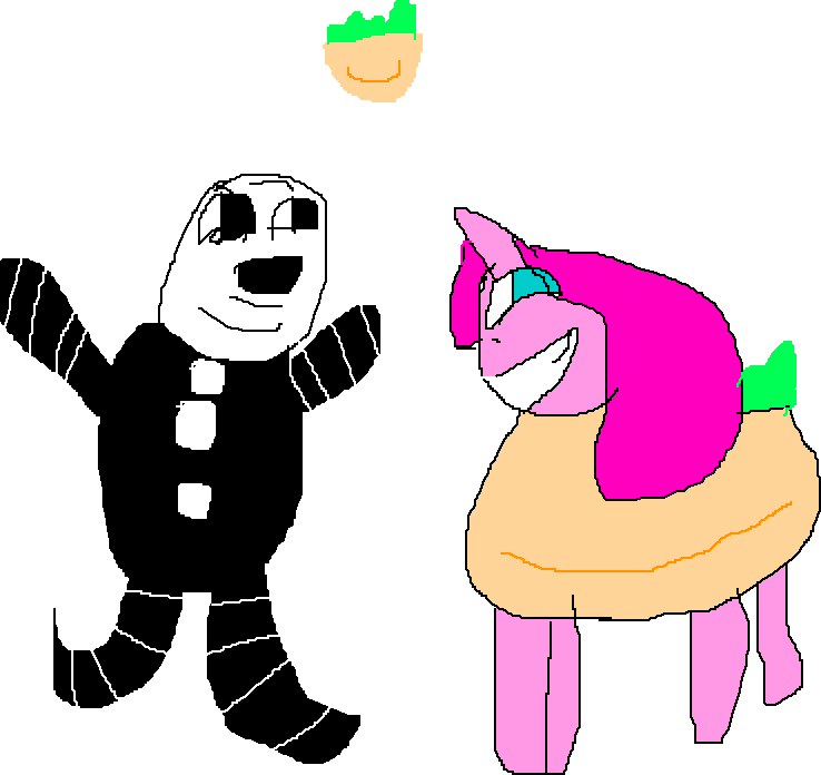 Poopy The Puppet Taco Unicorn Lol By Catsila - Cartoon (738x696)