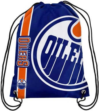 Edmonton Oilers Drawstring Bag - Edmonton Oilers (421x480)