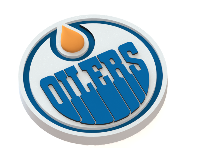 Edmonton Oilers Ice Hockey Taem Logo - Edmonton Oilers Nhl Comforter Full/queen (640x480)