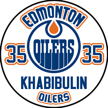 Edmonton Oilers Away Empty - Edmonton Oilers Alternate Logo (353x353)