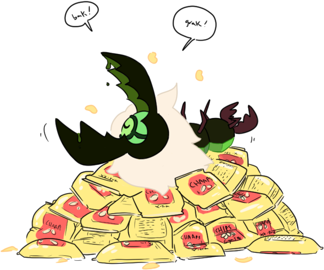 Garnet Vertebrate Clip Art Cartoon - Steven Universe Centipeetle Chips (680x600)