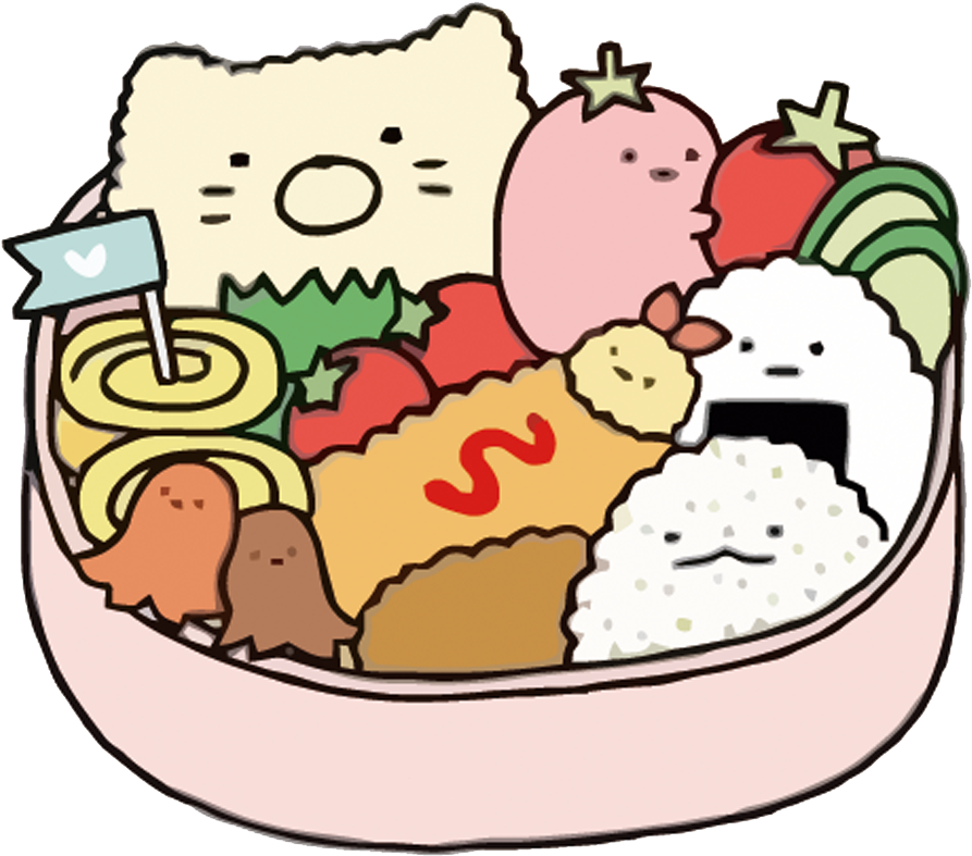 Bento Lunch Clip Art - Lunch Box Vector Png (1500x1237)