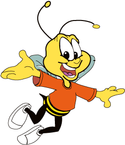 Cheerios Cartoon Vector - Honey Nut Cheerios Bee (400x400)