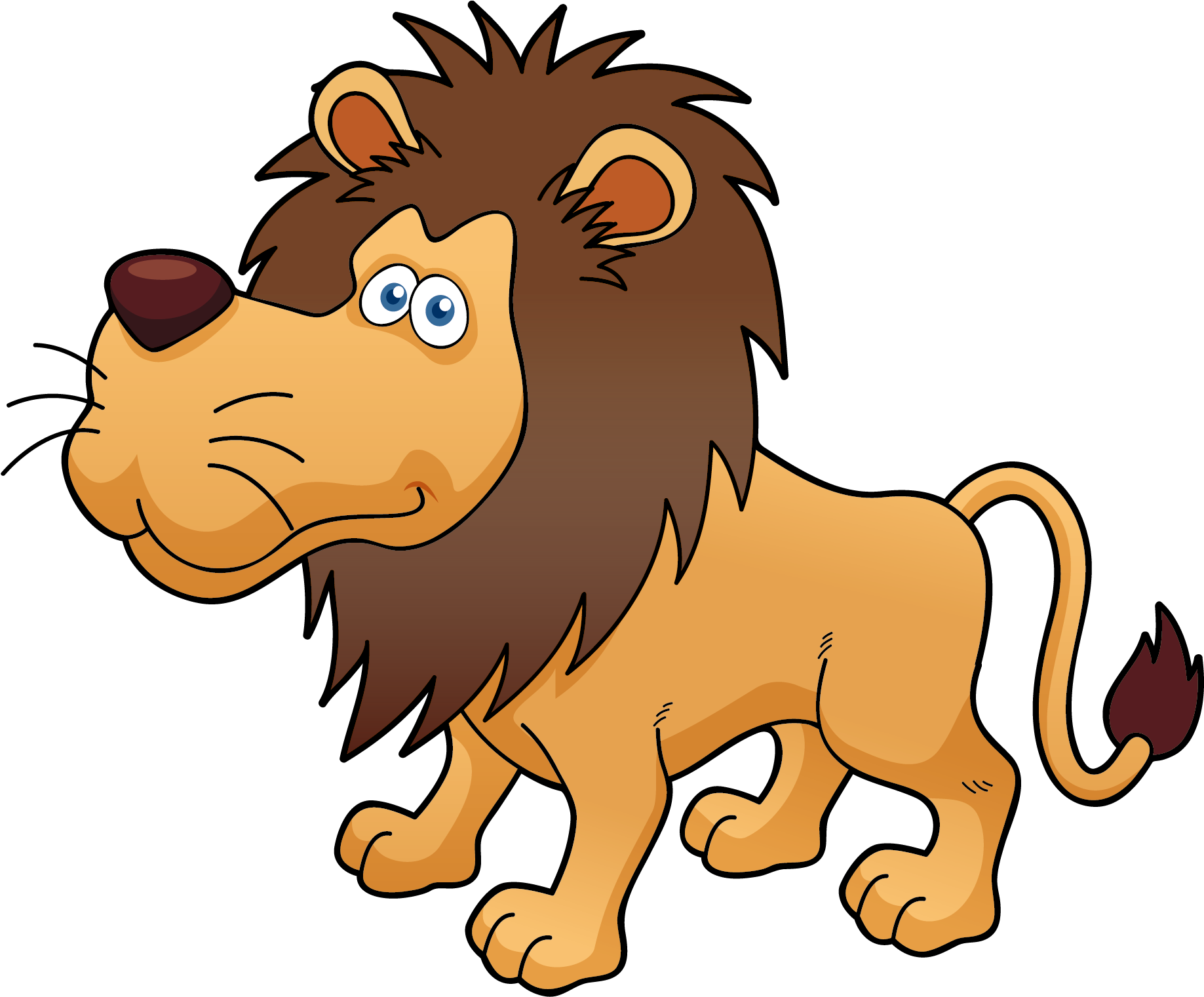 Cartoon Animal Illustration - Cartoon Animal Illustration (3217x3044)