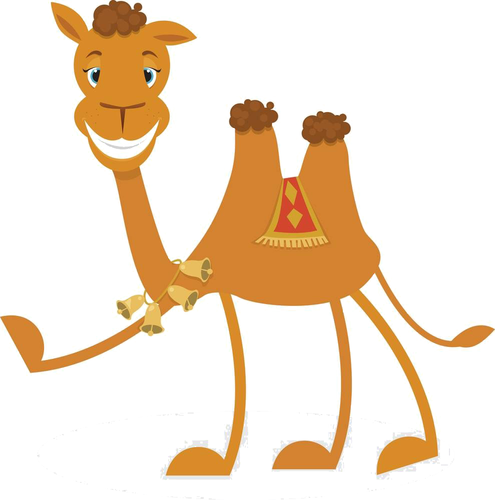 Bactrian Camel Dromedary Cartoon Clip Art - Cartoon Camel (989x1000)