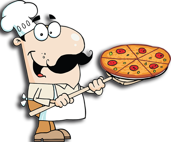 Una Buena Excusa Para Juntarse - Pizza Clip Art (600x497)