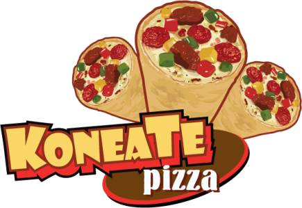 Logo Transparente - Pizza En Cono Logos (435x299)