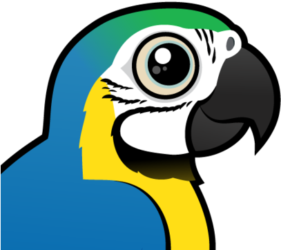 About The Blue And Yellow Macaw - Blue Throated Macaw Cartoon Clip (440x440)