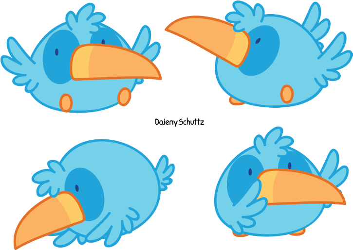 Chibi Toucan By Daieny - Chibi (765x550)