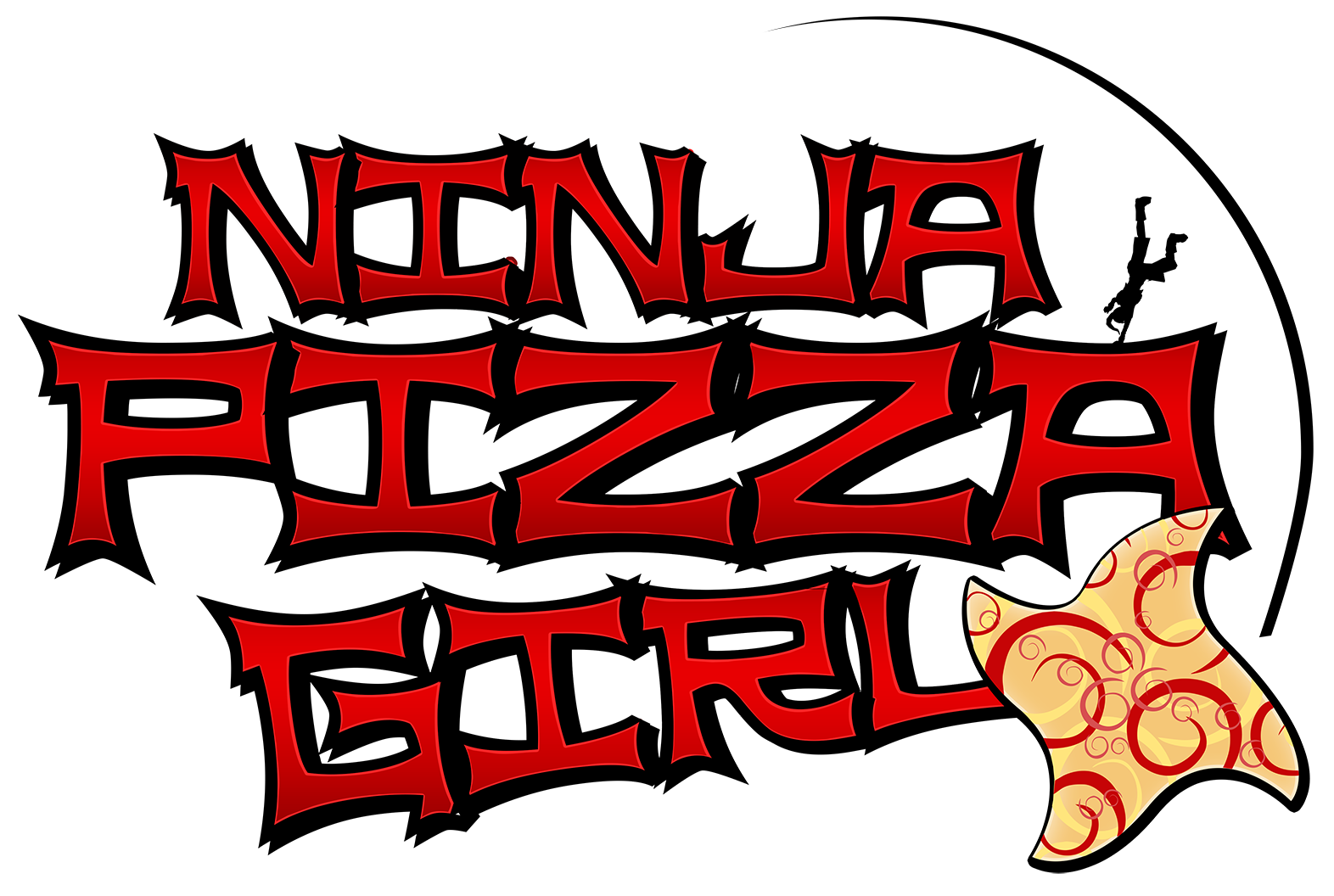 Npg Logo Cutout - Ninja Pizza Girl Logo (1601x1080)