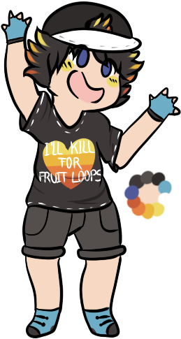 Toucannon Gijinka Thing - Pakura (271x508)