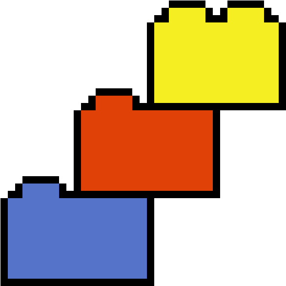 Lego Block - Pixel Lego (2000x2150)