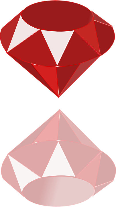 Rhombus Cliparts 9, Buy Clip Art - Ruby Clipart (405x720)
