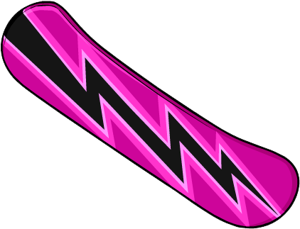 Snowboard Png Image - Cartoon Snowboard Png (437x331)