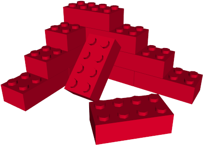Toomanyredbricks - Red Lego Blocks (429x354)