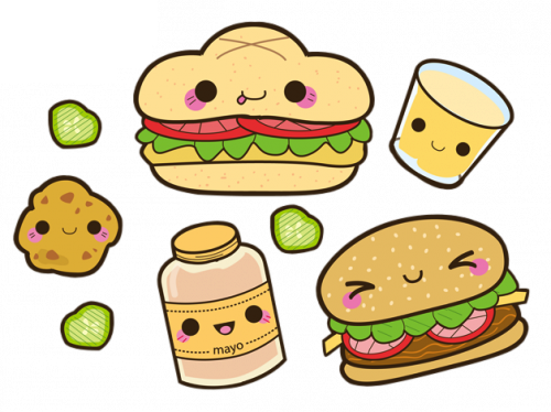 Resultado De Imagen Para Imagenes De Tumblr Kawaii - Kawaii Food (500x374)