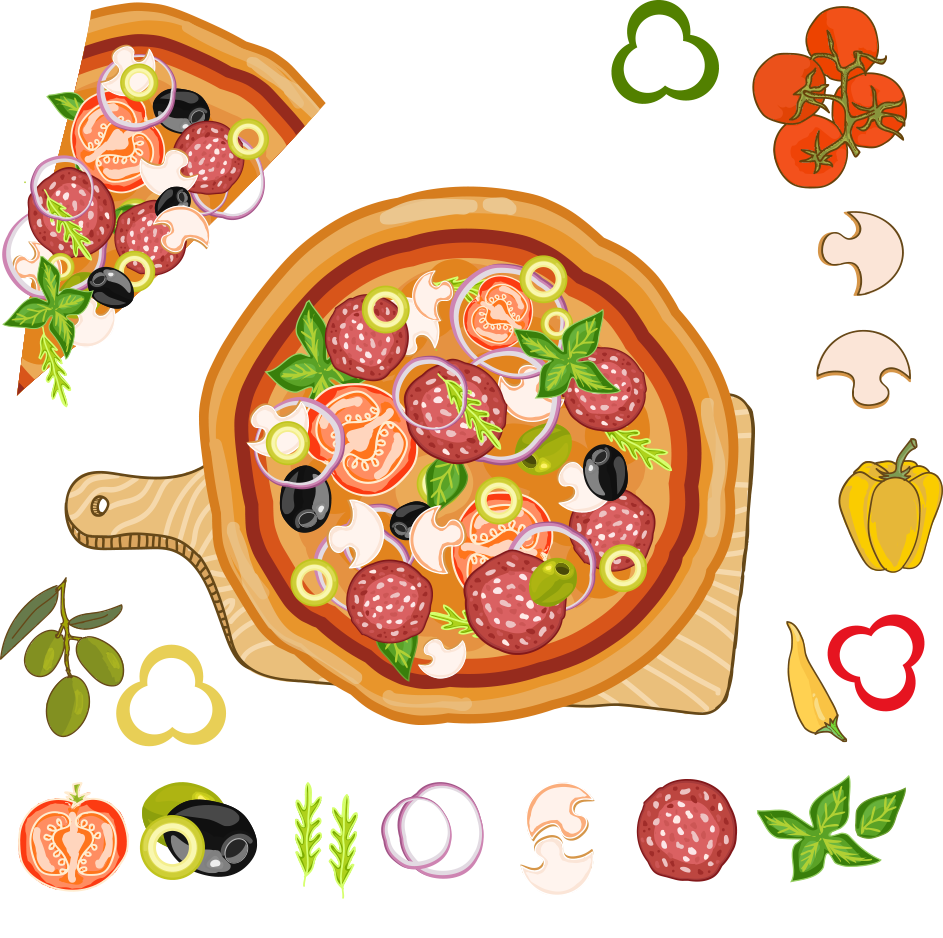 Hamburger Pizza Fast Food European Cuisine Bacon - European Cuisine (943x938)