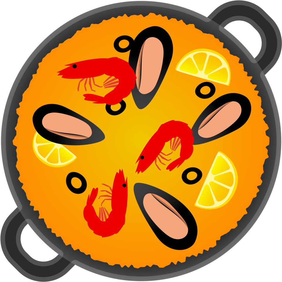 32392 Shallow Pan Of Food Icon - Circle (1024x1024)
