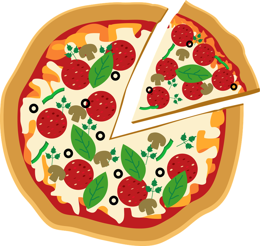 Wondrous Design Ideas Clipart Pizza Luh Happy S Profile - Pizza Clipart (900x852)