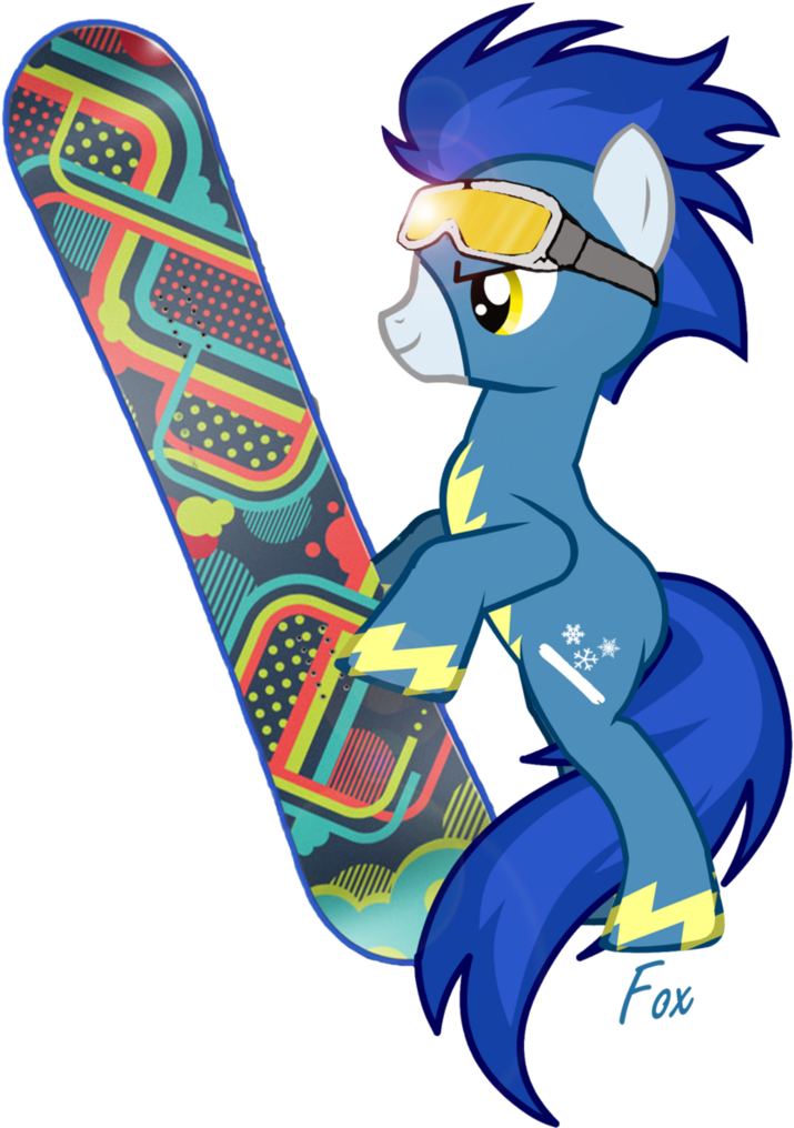 Snowboarding Pony Base Pony By Eclipsfox - Cool Snowboard Designs (771x1037)