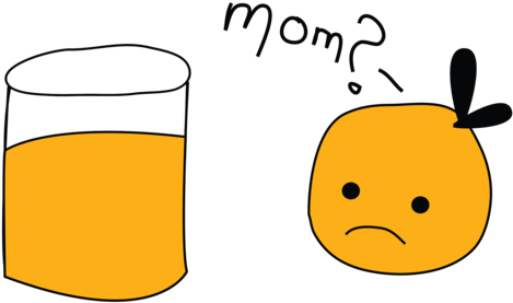 Orange Juice Funny Shirt - Funny Orange Juice (500x500)