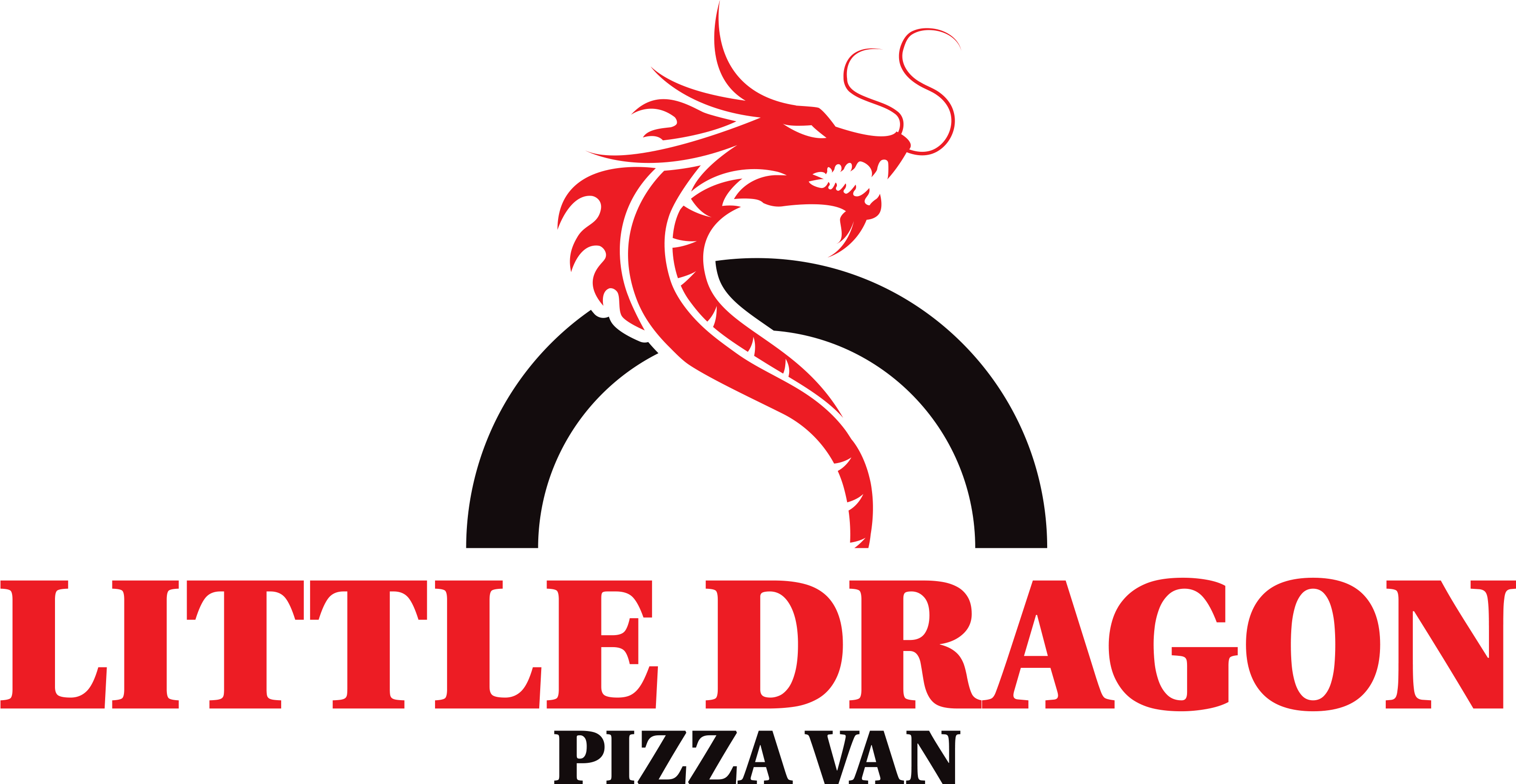 Authentic, Italian Style, Wood-fire Pizza - Little Dragon Pizza Van (3342x1826)