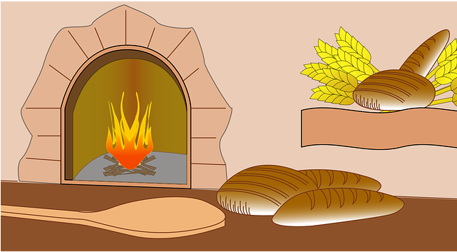 Oven Clipart Bread Oven - 50 Decadent Bread And Bread Roll Recipes - Epub (640x480)