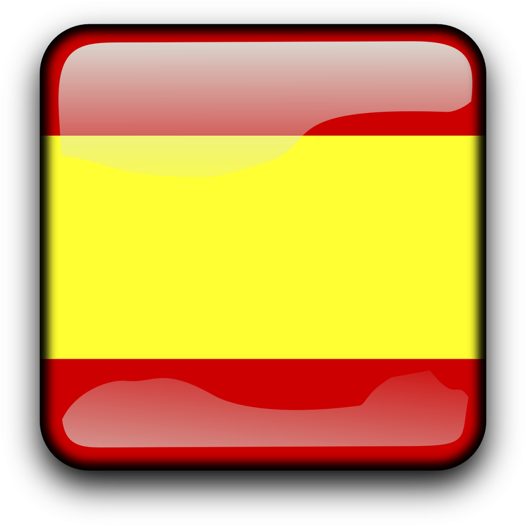 Spanish Flag - Zazzle Spain Glossy Flag Large Tote Bag (1024x1024)
