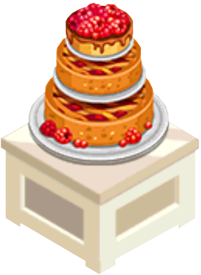 Oven-pie Cake - Pie Cake Bakery Story (415x566)