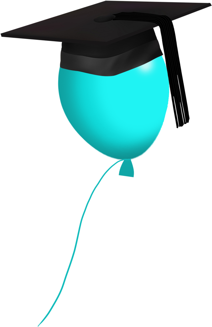 Graduation Ballloon With Cap - Diploma (787x1339)
