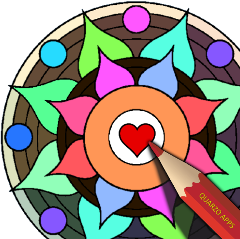 Mandalas Coloring Pages - Mandalas Coloreado (512x512)