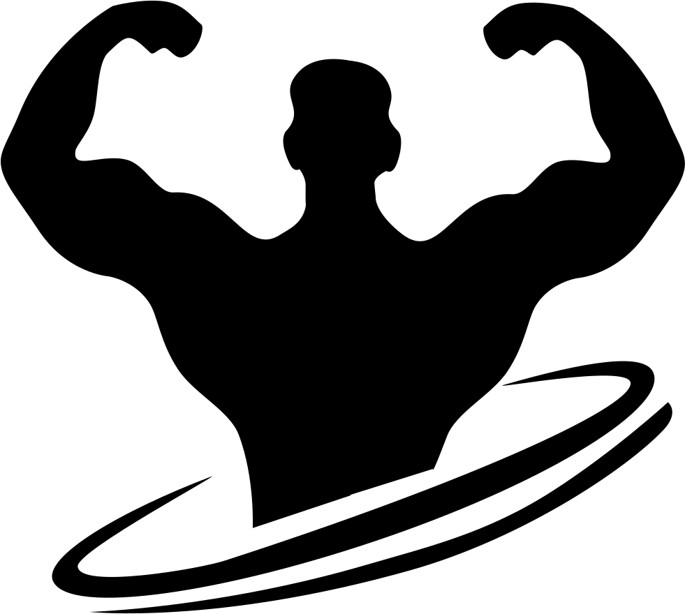Bodybuilding Comments - Body Builder Icon Png (981x880)