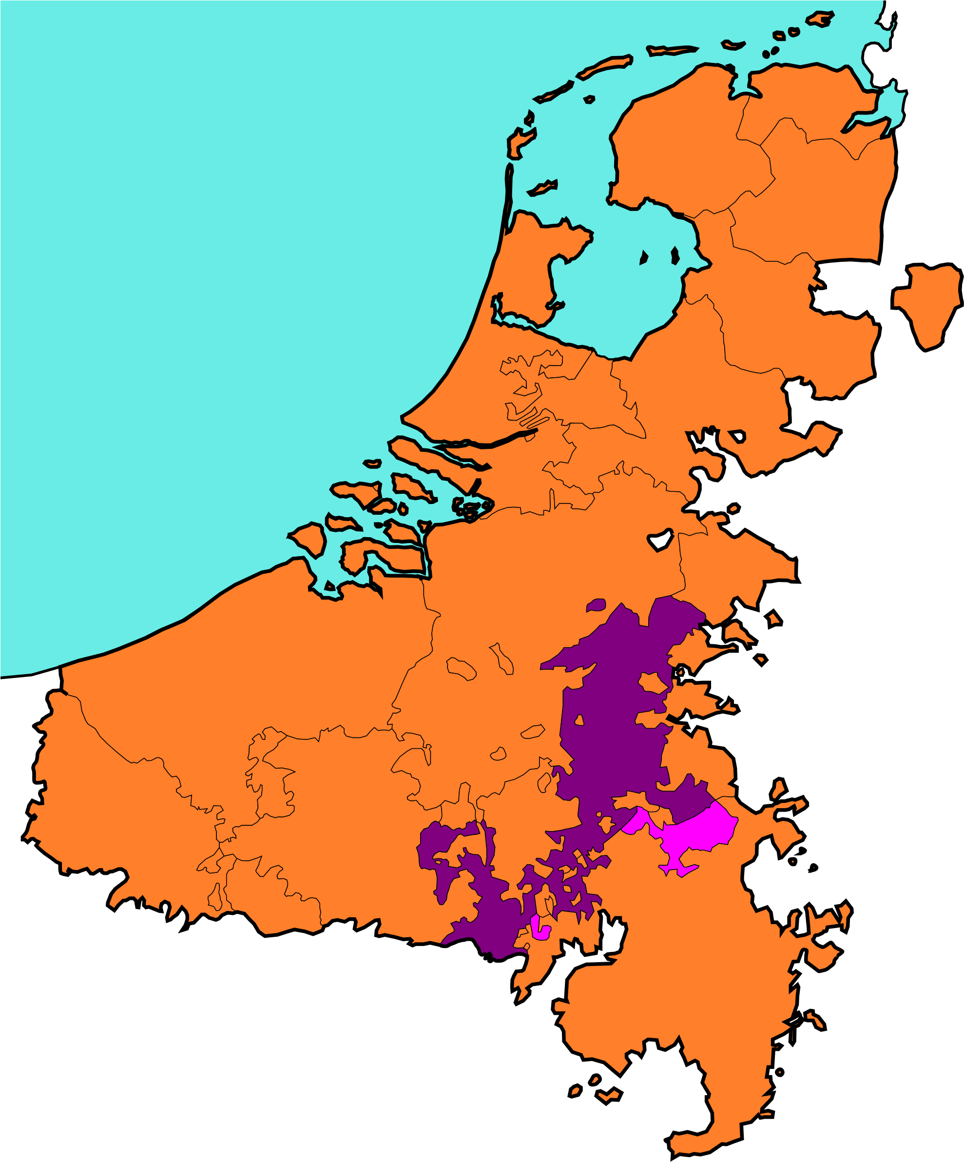 Habsburg Netherlands - De Nederlanden In De 16e Eeuw (2000x2400)
