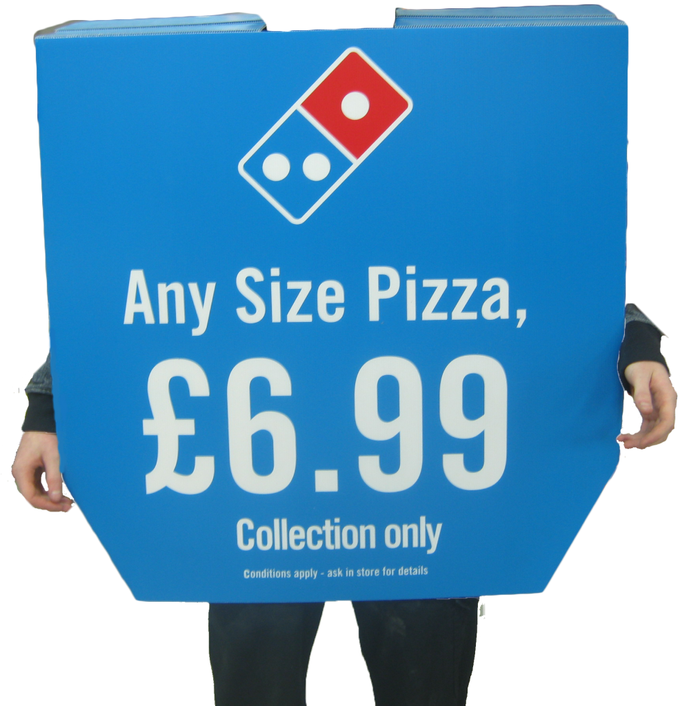 Better Costumer - Blue Dominos Pizza Box (986x1024)