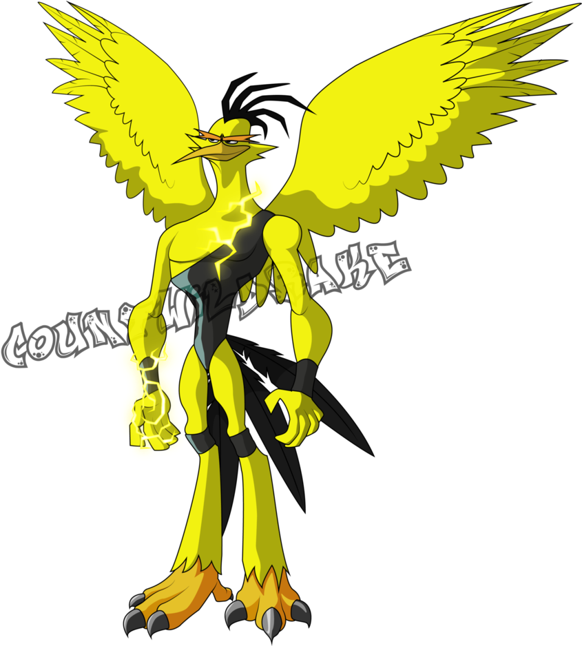 Angry Birds Chuck Antropomorphic By Countwildrake - Chuck From Angry Birds (852x937)