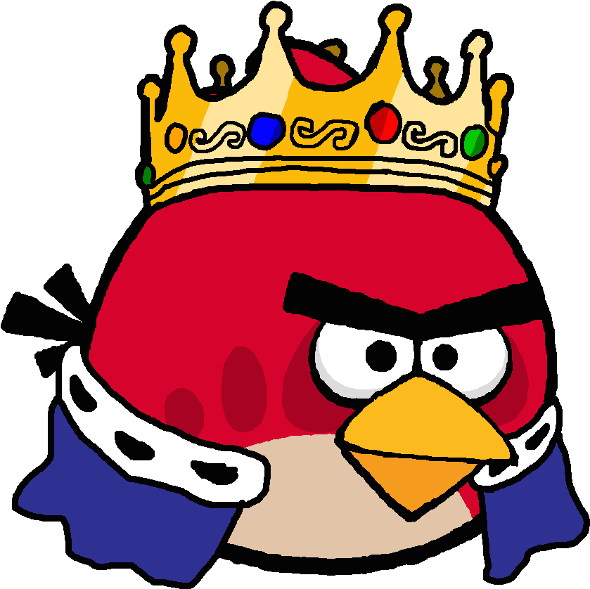 Angry Birds By Kingleonlionheart - Kiss Png Angry Birds Red (948x948)