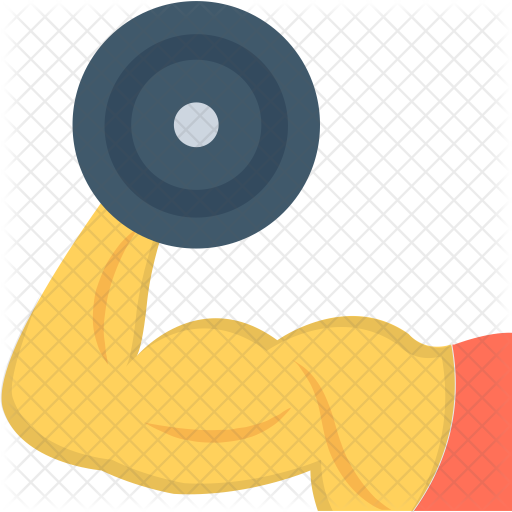 Bodybuilder Icon - Weight Training (512x512)