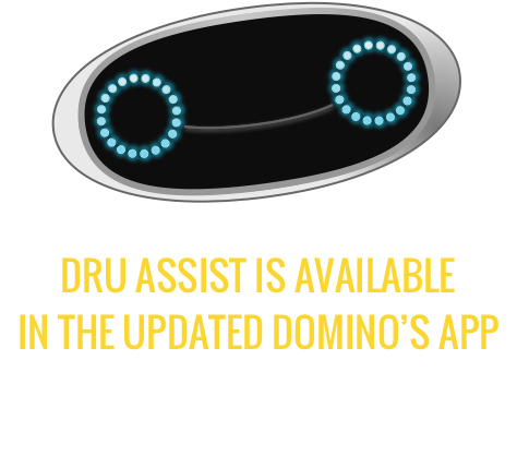 Dru Assist Is Available In The Updated Dominos App - Open Neon Sign Gif (474x418)